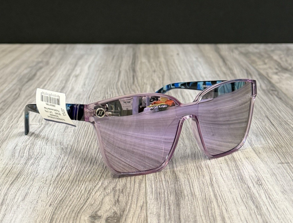 Blenders Buttertron Drivemewild BE3407 Polarized Sunglasses Gloss Lavender NEW